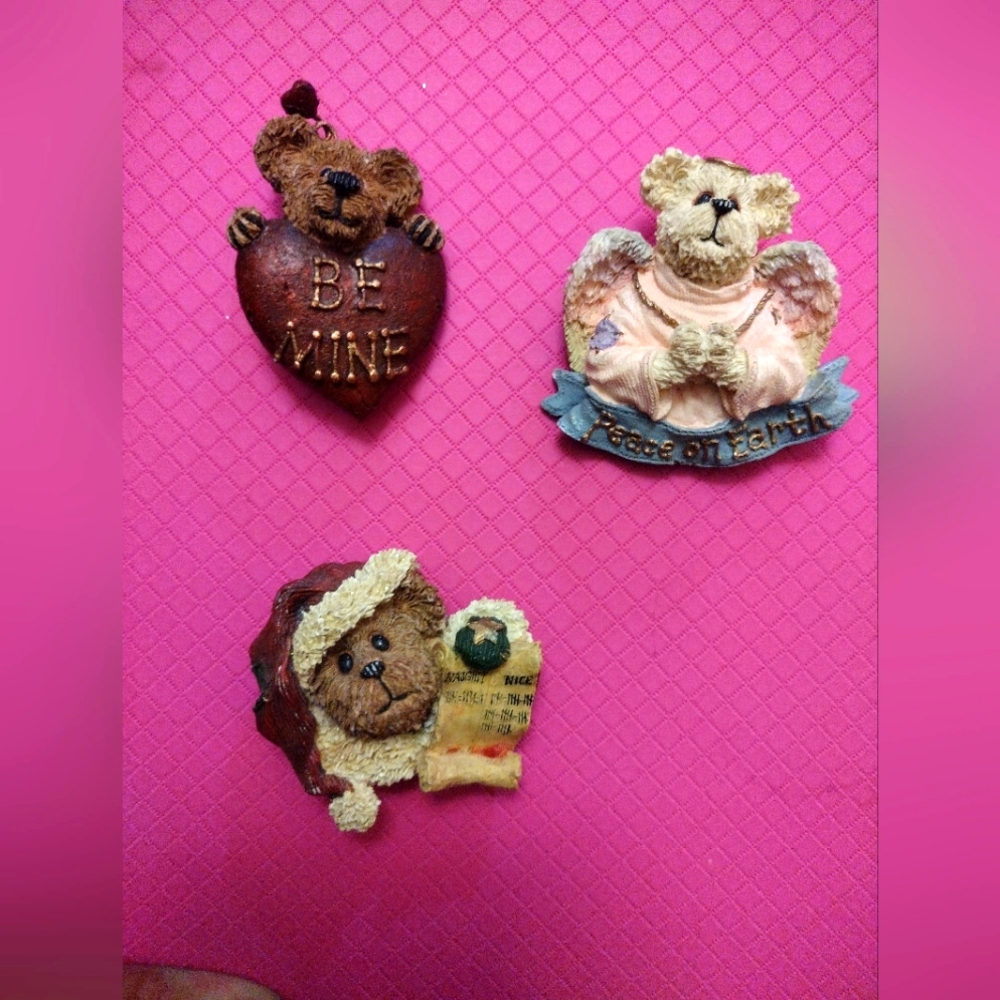 💋Vintage Boyd's Bears Holiday Pins💋